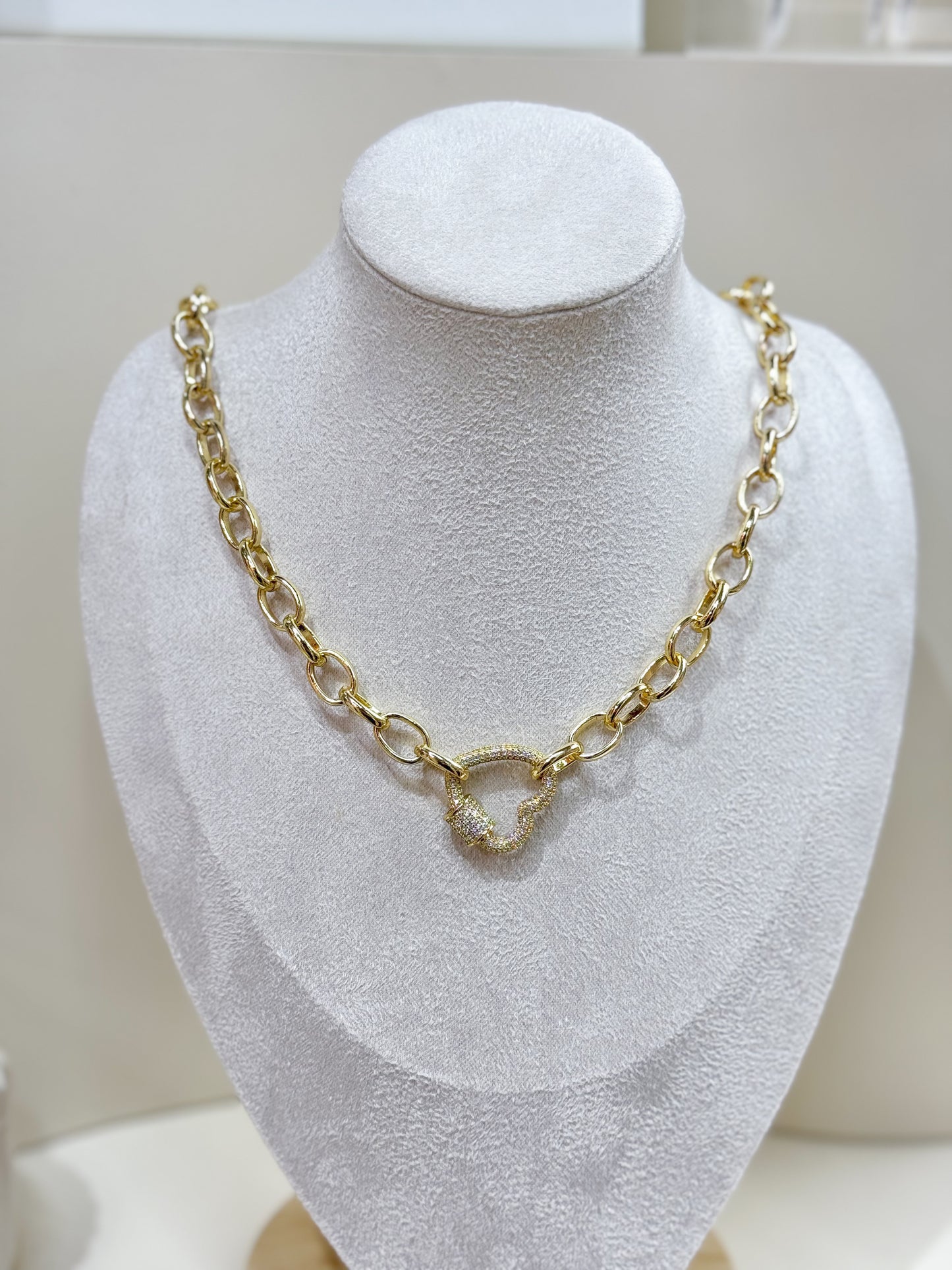 Collar Shine Heart