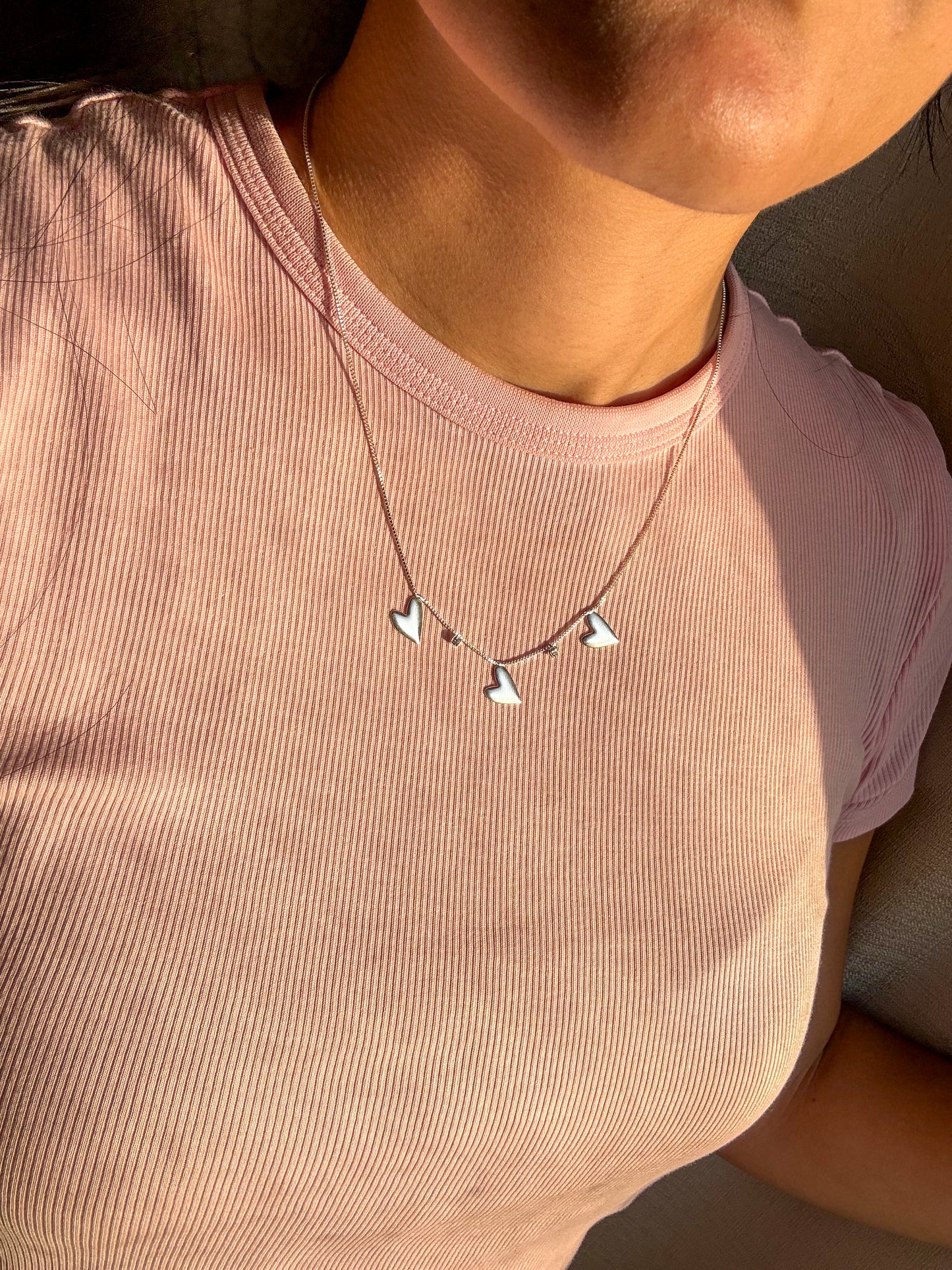 Collar 3 Corazones