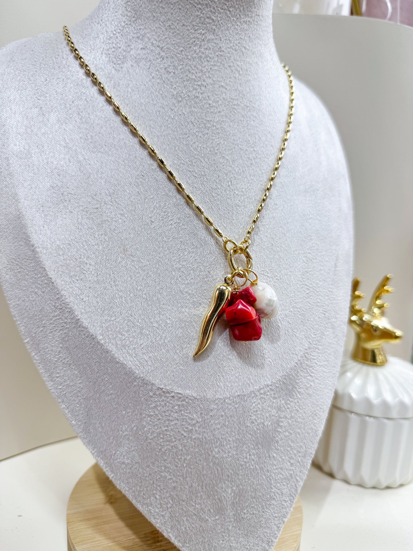 Collar Ají y Piedras