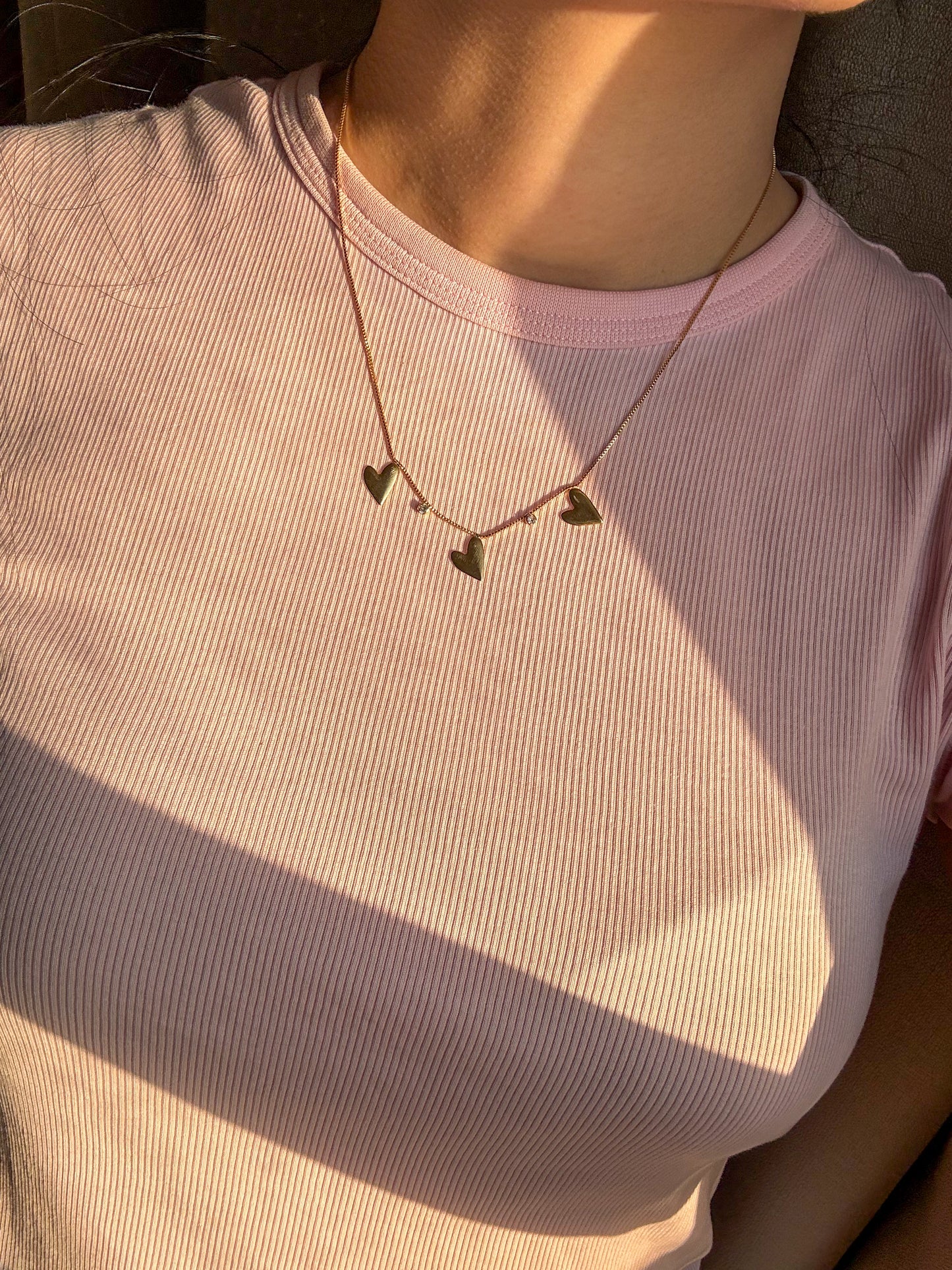 Collar 3 Corazones