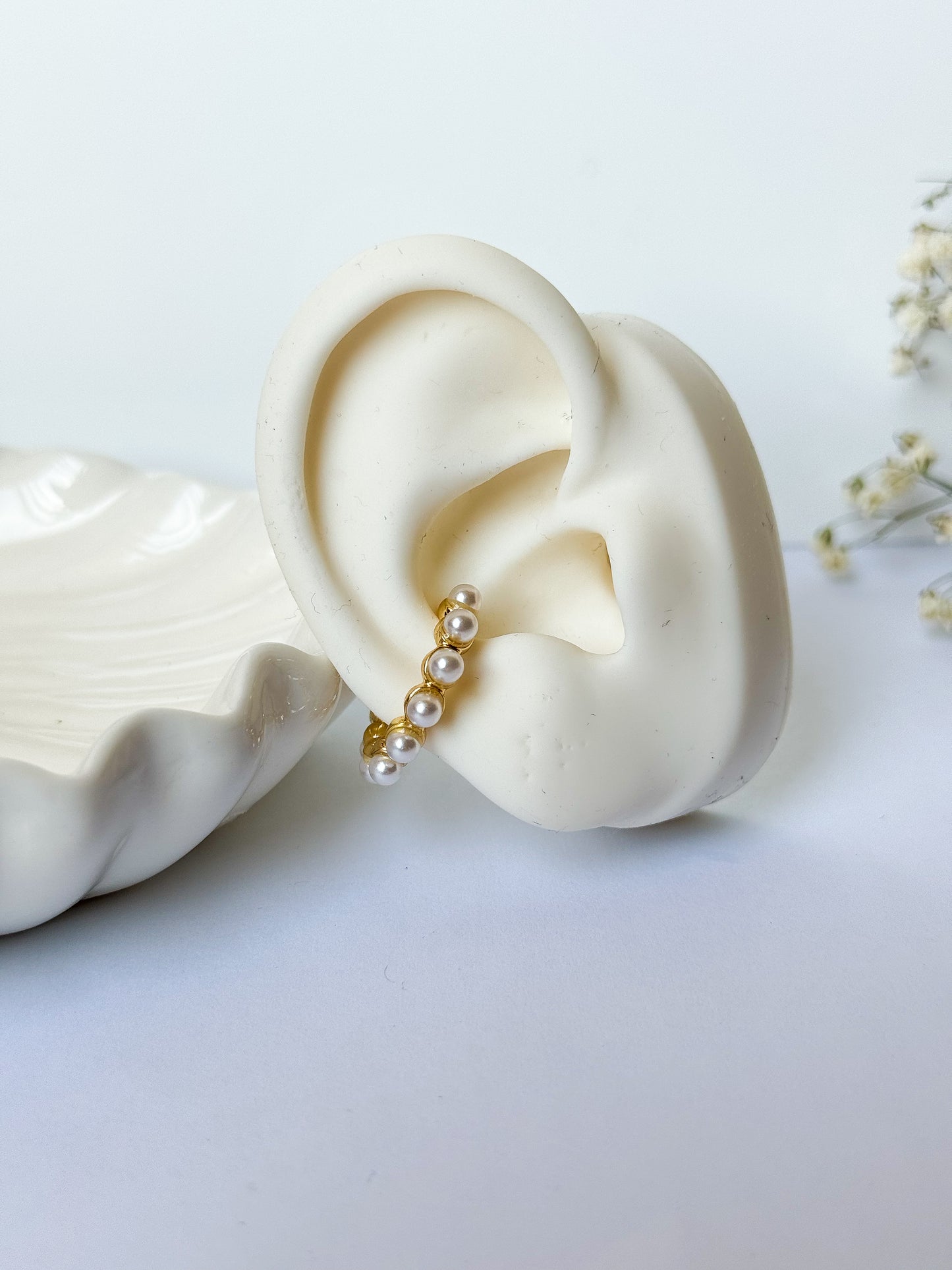 Ear Cufs Perlas