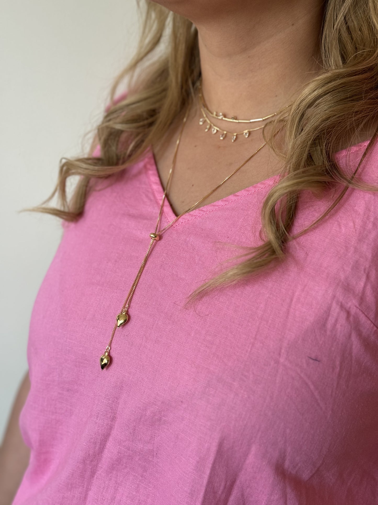 Collar Corbatín Corazones
