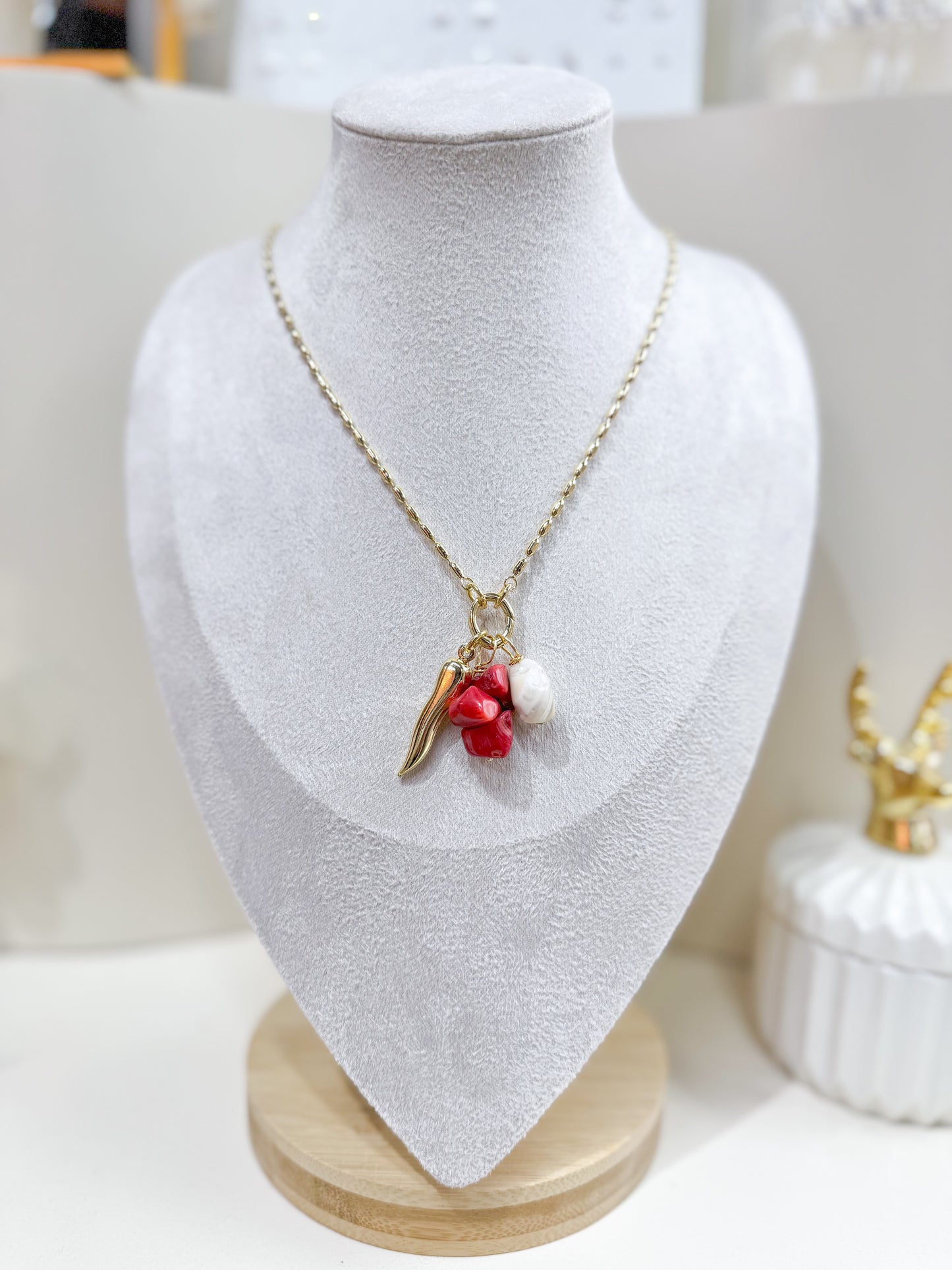 Collar Ají y Piedras