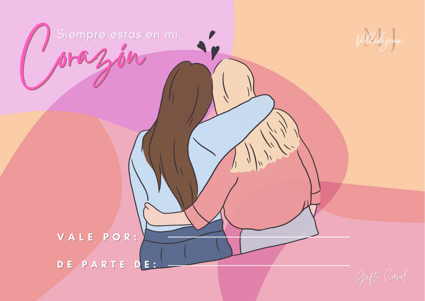 Tarjeta de Regalo Amistad💖