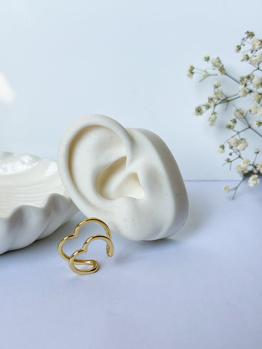 Ear Cuffs Heart