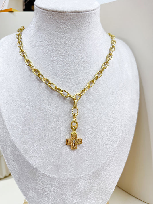 Collar Cruz Colgante