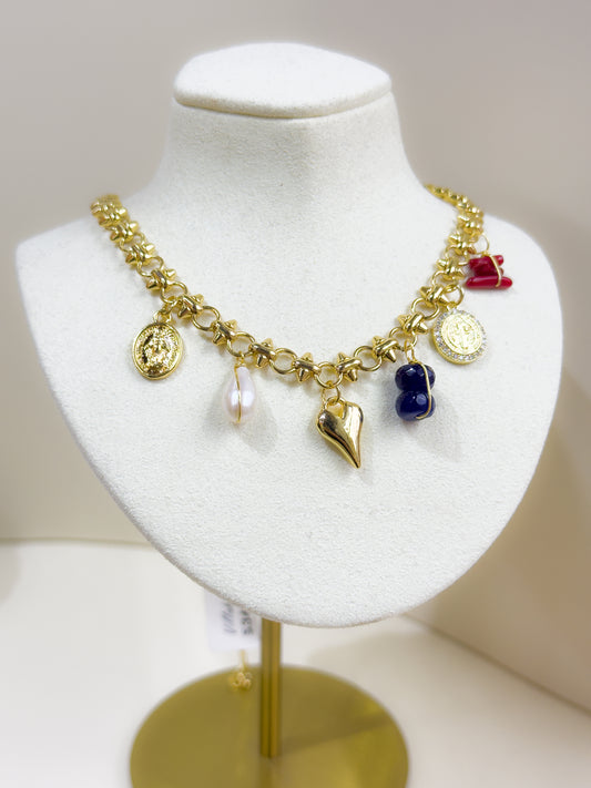 Collar Charms Love