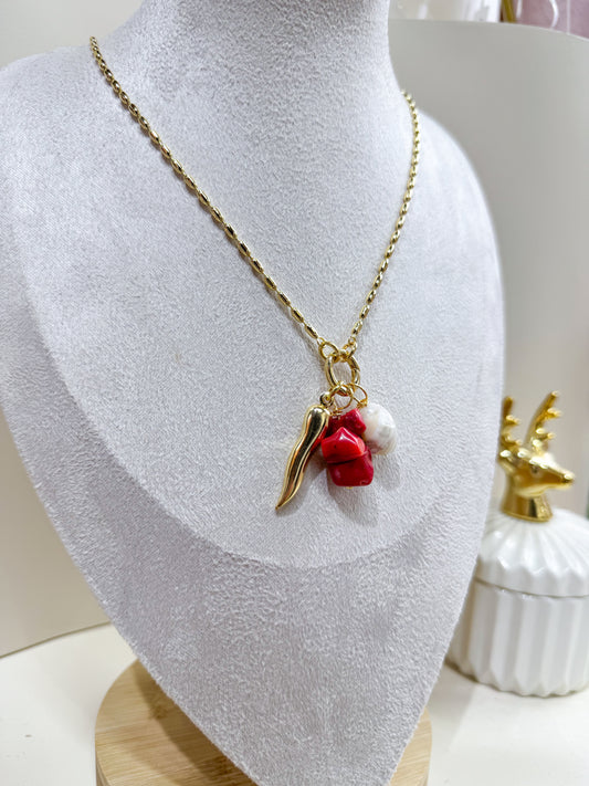 Collar Ají y Piedras
