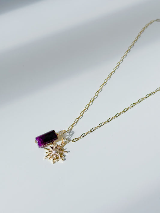 Collar Sol Purple