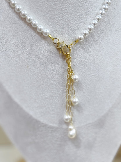 Collar Cascada Perlas