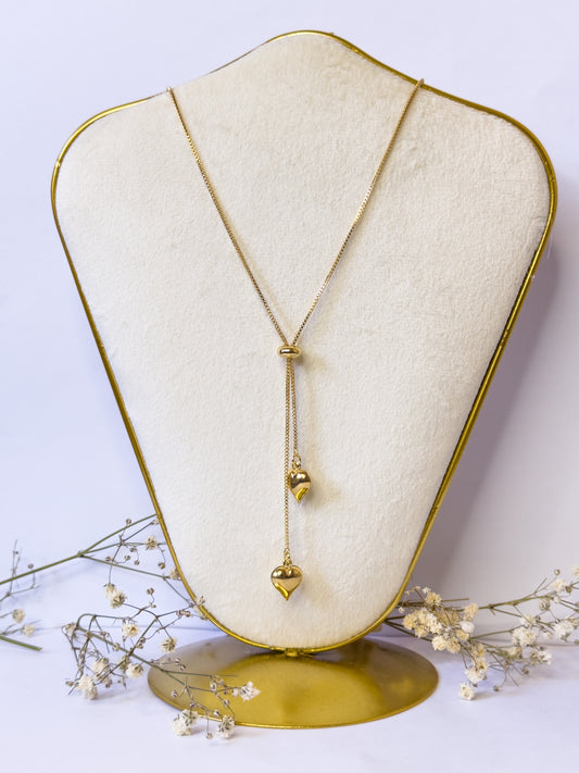 Collar Corbatín Corazones