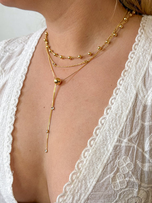 Collar Corbatín Balines